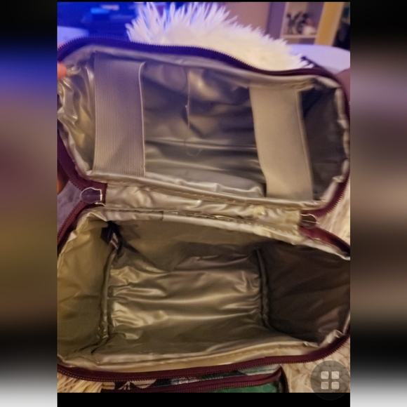 Insulated handled lunch bag cooler multicolor - Picture 3 of 10